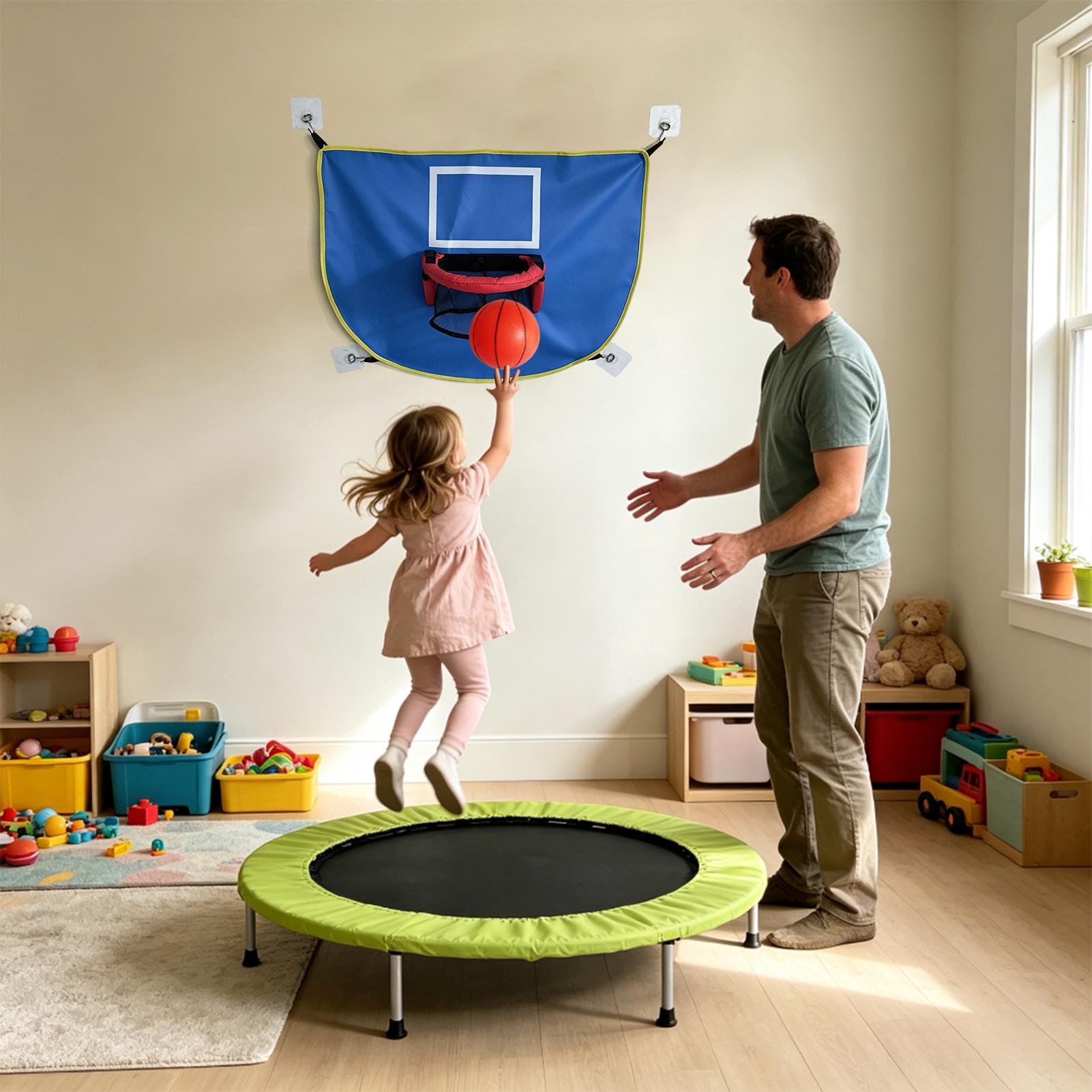 Trampoline Hoop with Pump 3 Ba - Kids Outdoor Trampoline ulasan dan harga