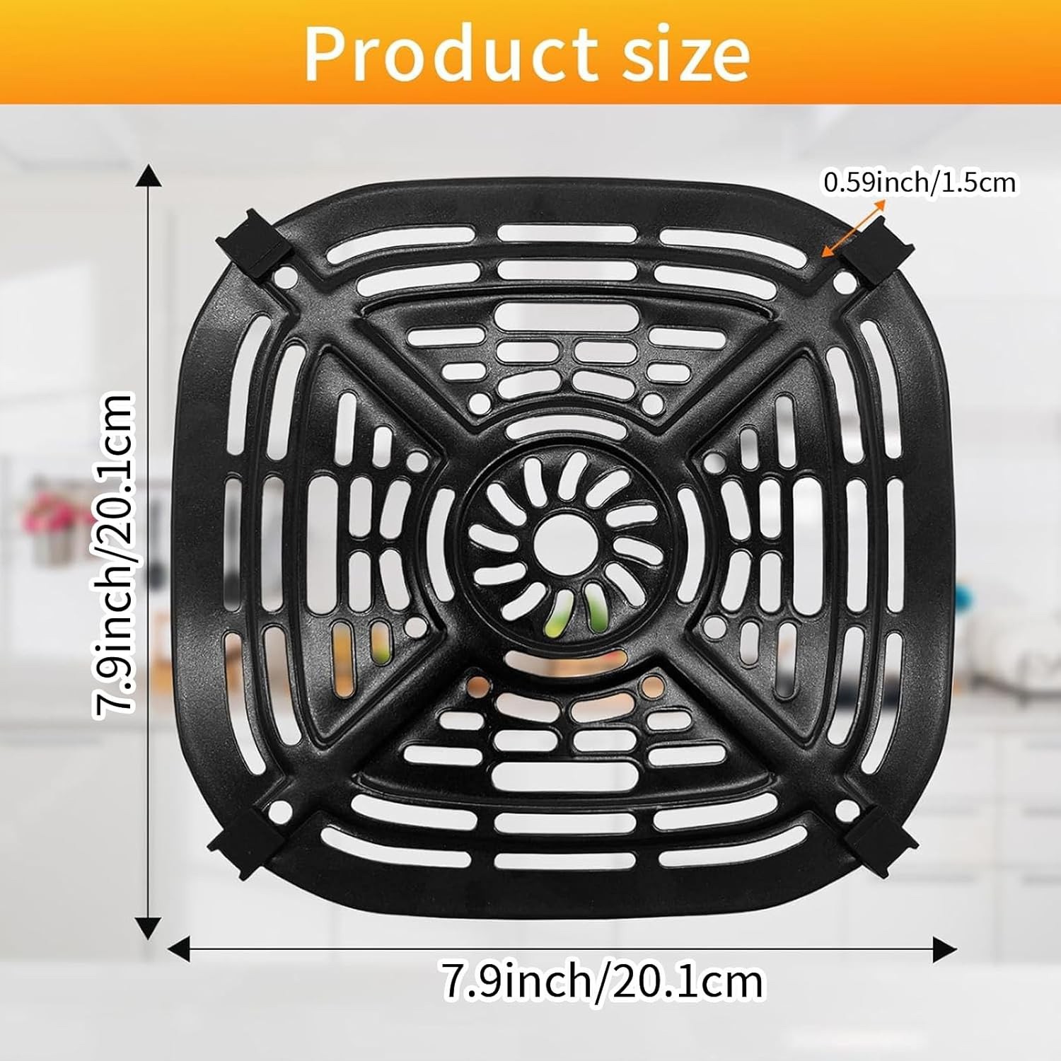 Air Fryer Grill Pan Compatible - Kids Outdoor Ninja Equipment ulasan dan harga