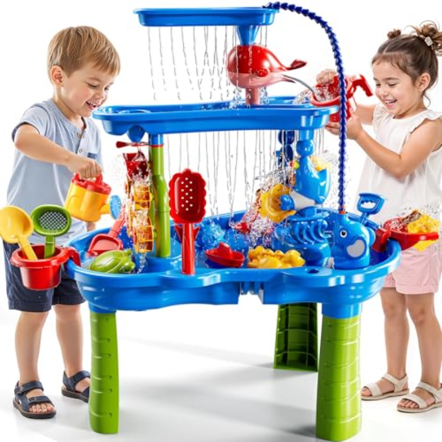 Outdoor water table for kids a - Kids Outdoor Sensory Table ulasan dan harga