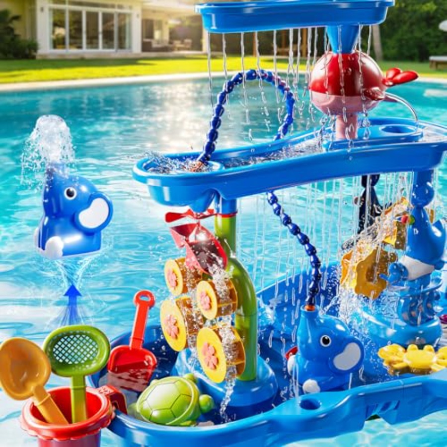 Outdoor water table for kids a - Kids Outdoor Sensory Table ulasan dan harga