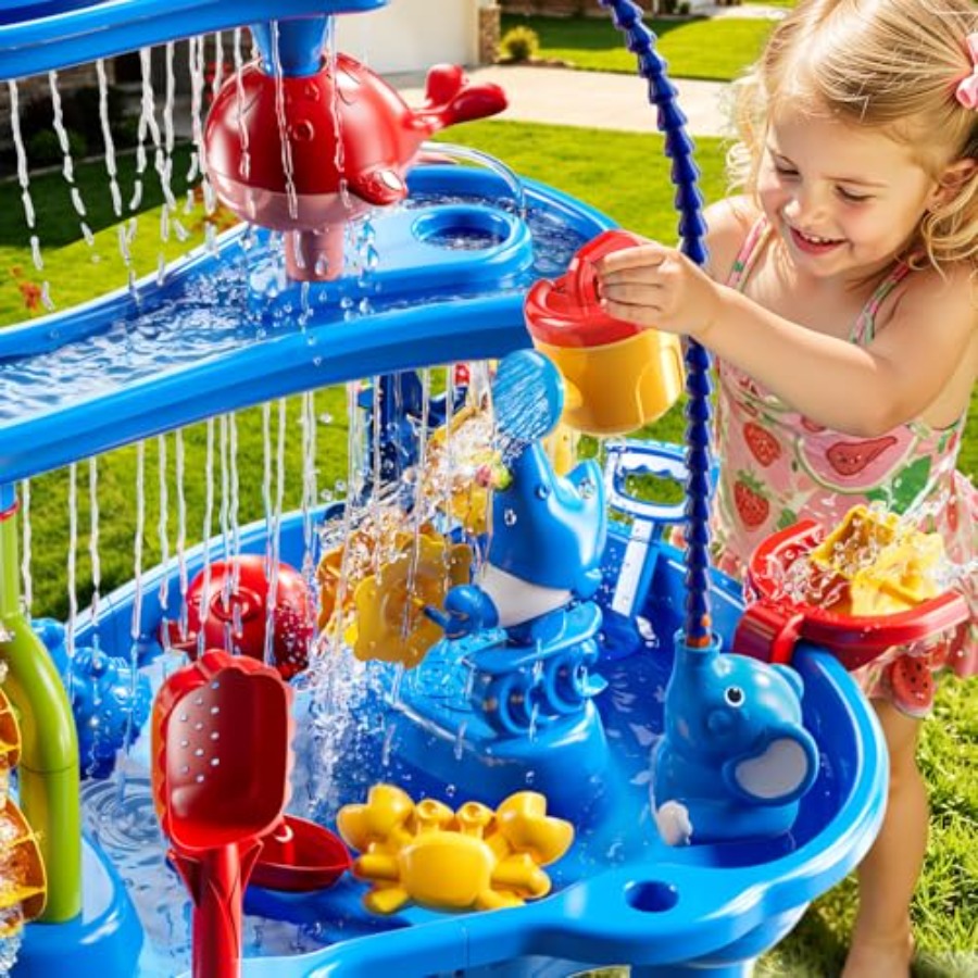 Outdoor water table for kids a - Kids Outdoor Sensory Table ulasan dan harga