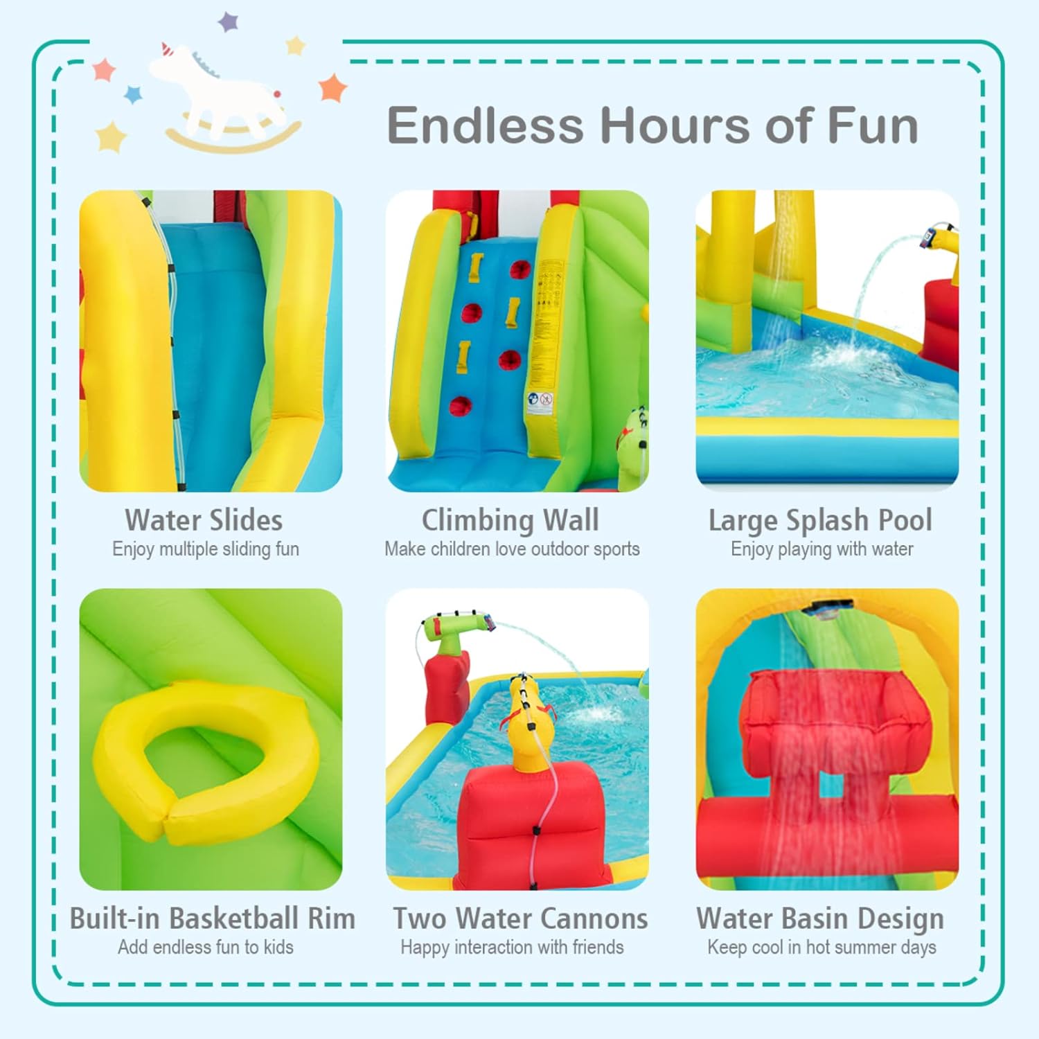 Mega Inflatable Water Park Bou - Kids Outdoor Inflatable ulasan dan harga