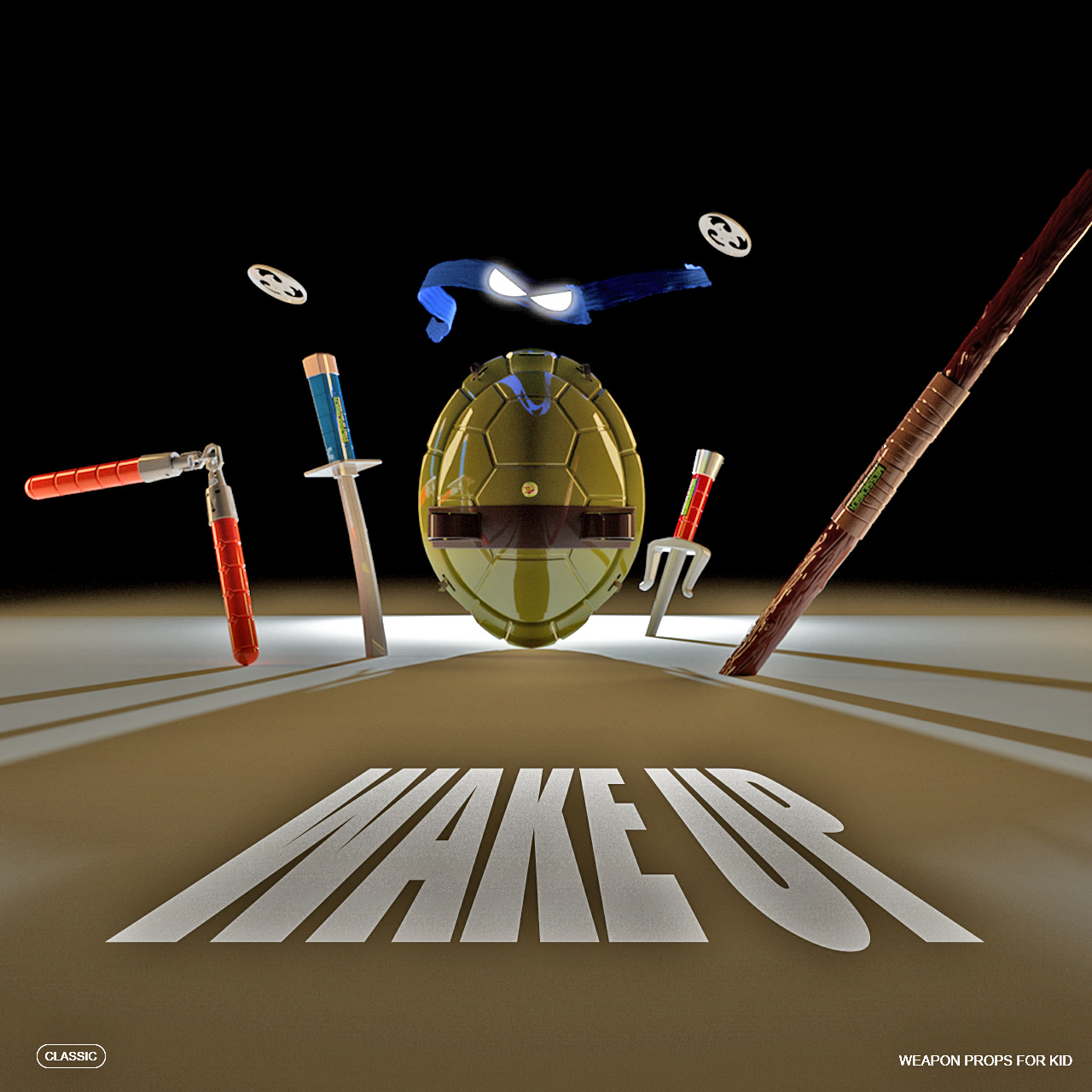 New Children Mutant Ninja Turt - Kids Outdoor Ninja Equipment ulasan dan harga