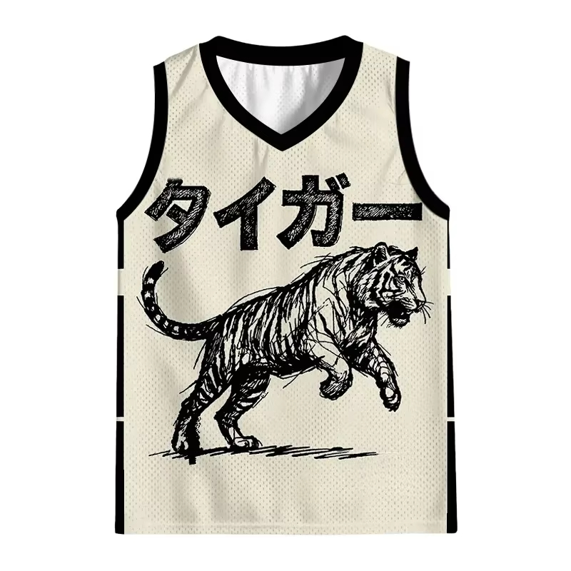 2026 Summer Fashion New Tiger  - Kids Outdoor Vest ulasan dan harga