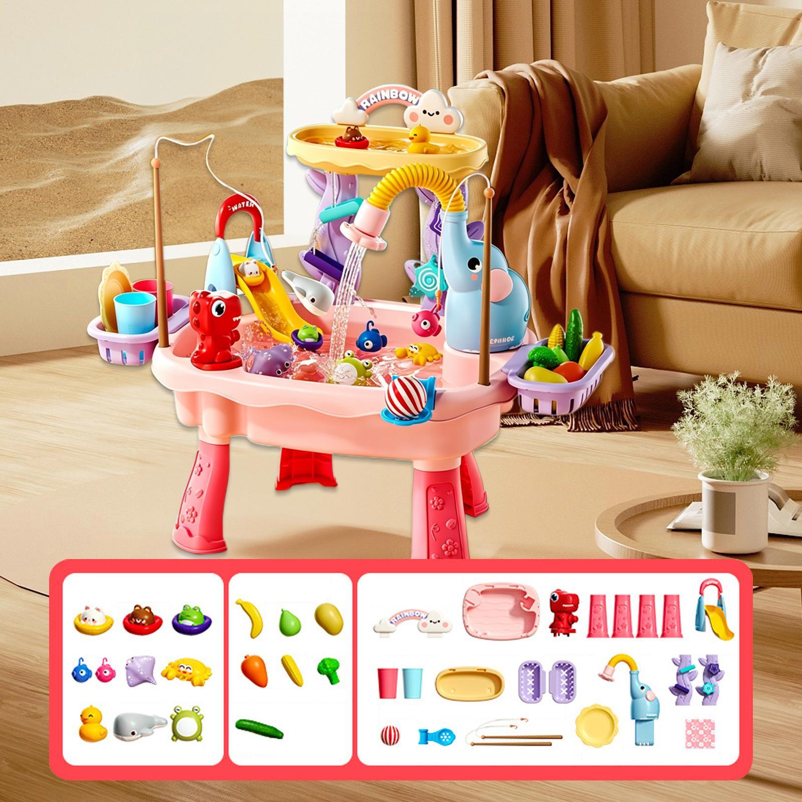 Kids Toddler Water Table Kitch - Kids Outdoor Sensory Table ulasan dan harga