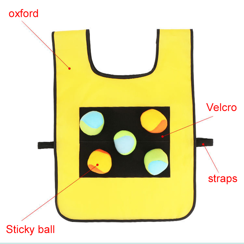 Children Sticky Ball Vest Toy  - Kids Outdoor Vest ulasan dan harga