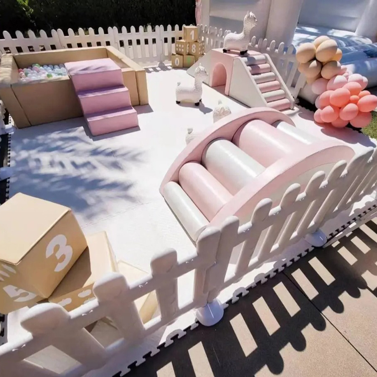 Factory-Sold Soft Pink White K - Kids Outdoor Tunnel ulasan dan harga