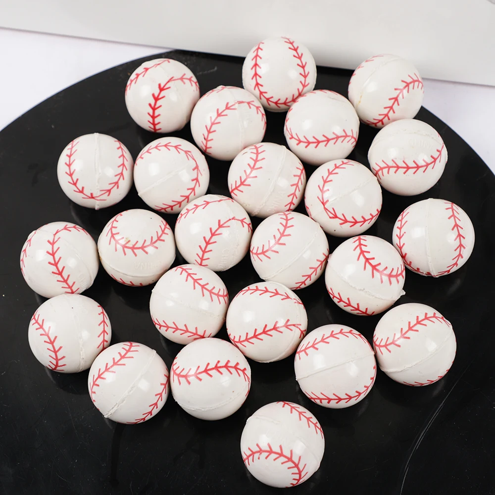 10Pcs 29mm Baseball Bouncy Bal - Outdoor Kids In An Indoor World ulasan dan harga