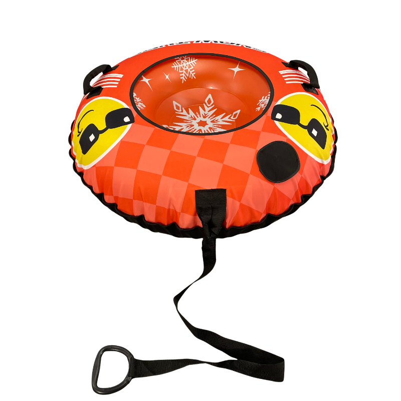 Inflatable Snow Tube Sled with - Outdoor Kid ulasan dan harga