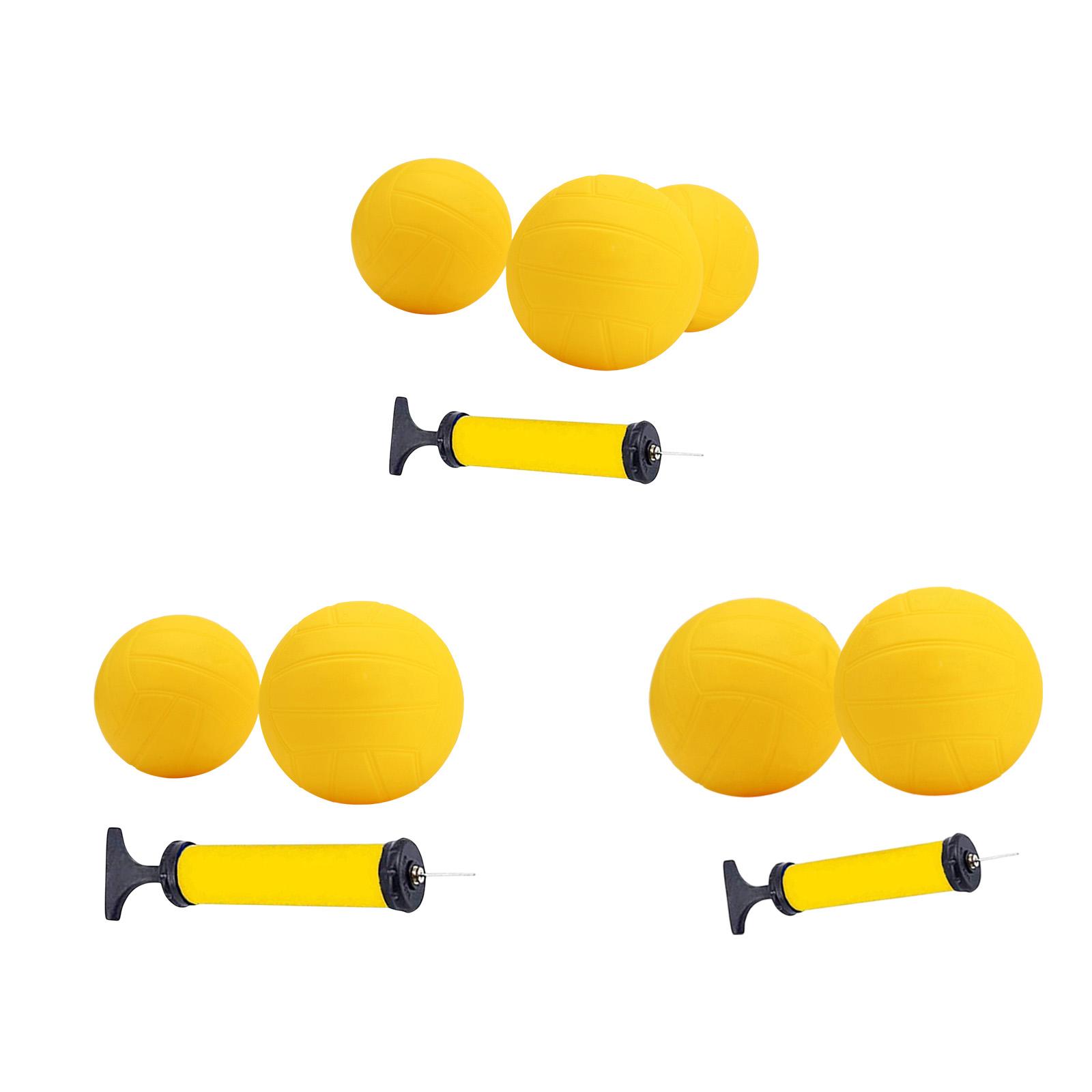 Inflatable Mini Volleyball Yel - Kids Outdoor Volleyball Net ulasan dan harga