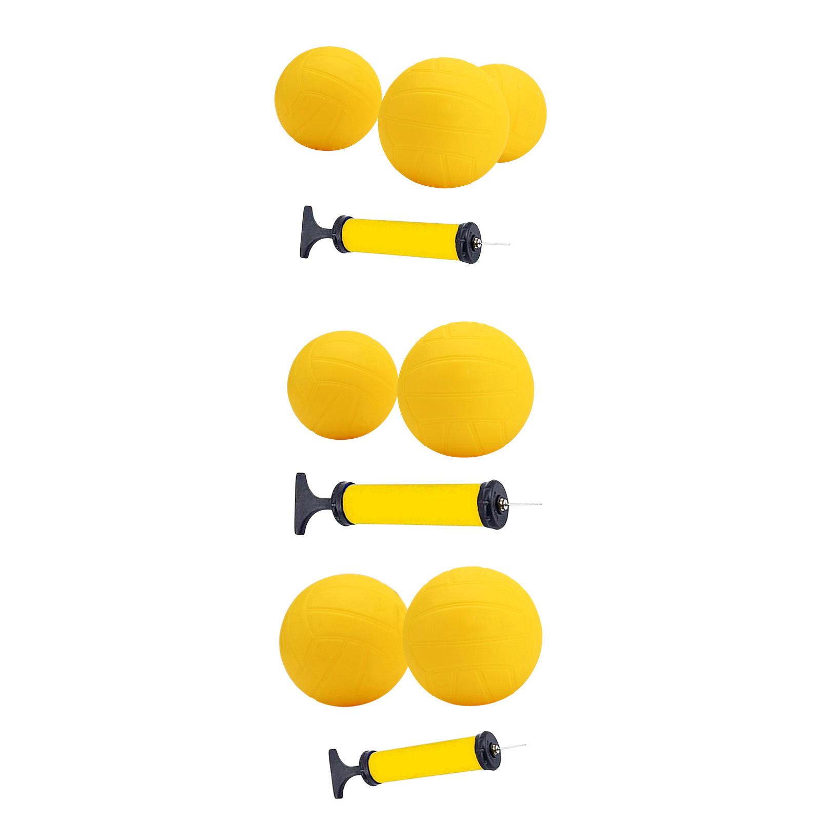 Inflatable Mini Volleyball Yel - Kids Outdoor Volleyball Net ulasan dan harga