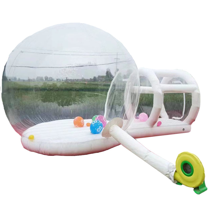 Outdoor  White PVC Inflatable  - Kids Outdoor Jumping Castle ulasan dan harga