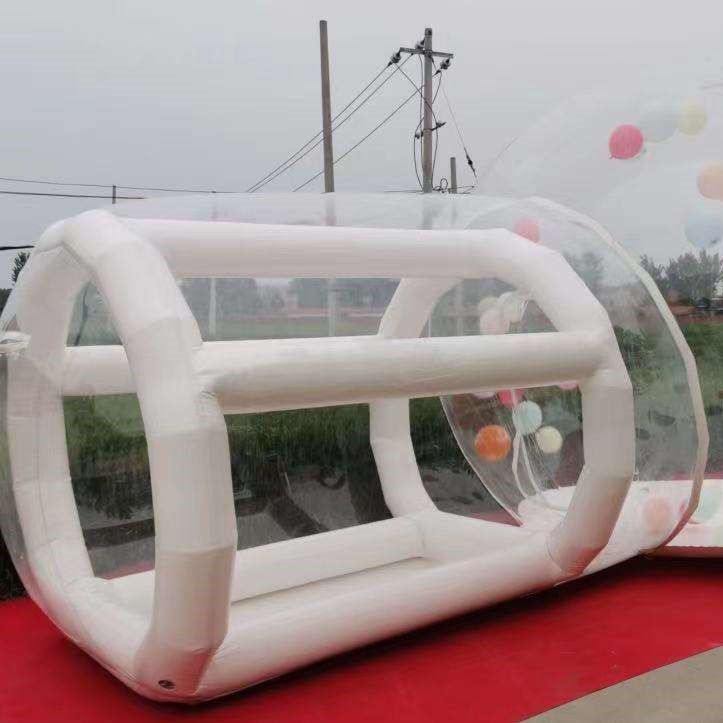 Outdoor  White PVC Inflatable  - Kids Outdoor Jumping Castle ulasan dan harga