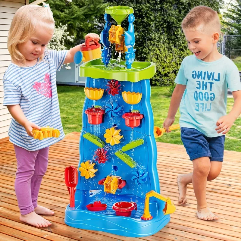 Waterfall Discovery Wall Kids  - Kids Outdoor Sensory Table ulasan dan harga