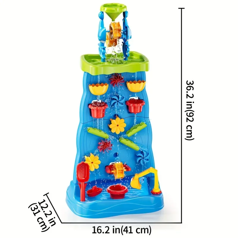 Waterfall Discovery Wall Kids  - Kids Outdoor Sensory Table ulasan dan harga