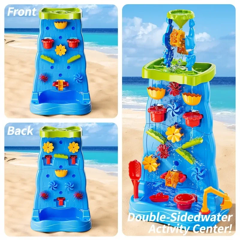 Waterfall Discovery Wall Kids  - Kids Outdoor Sensory Table ulasan dan harga