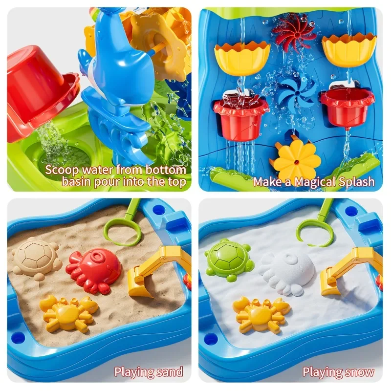 Waterfall Discovery Wall Kids  - Kids Outdoor Sensory Table ulasan dan harga