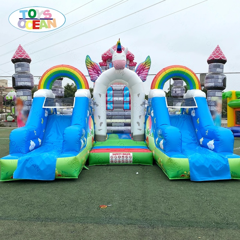 Customized Large Outdoor Playg - Kids Outdoor Jumping Castle ulasan dan harga