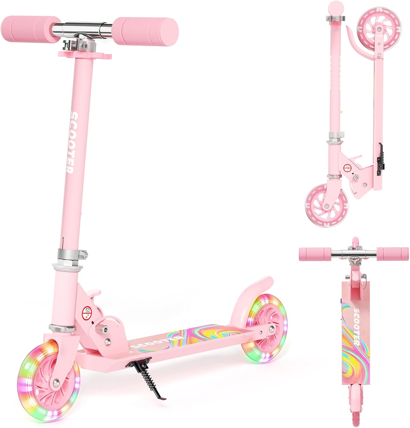 Lightweight Foldable Kick Scoo - Q Kids Outdoor ulasan dan harga