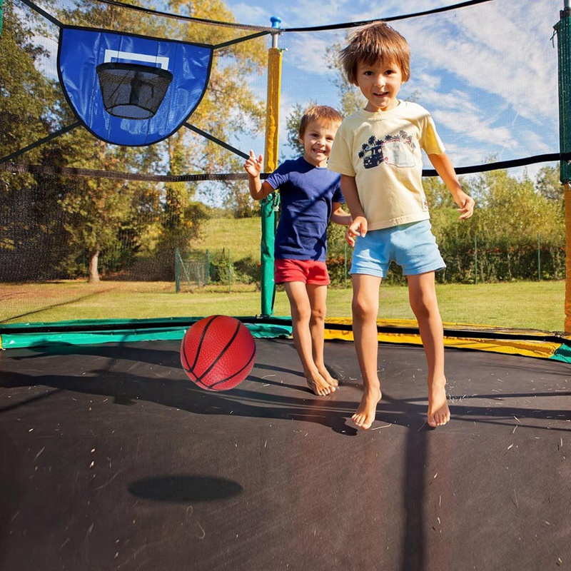 Trampoline Basketball Hoop Kit - Kids Outdoor Trampoline ulasan dan harga