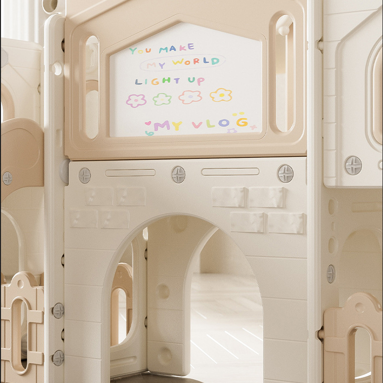 Double Slide Set Toddlers Indo - Kids Outdoor Climber ulasan dan harga
