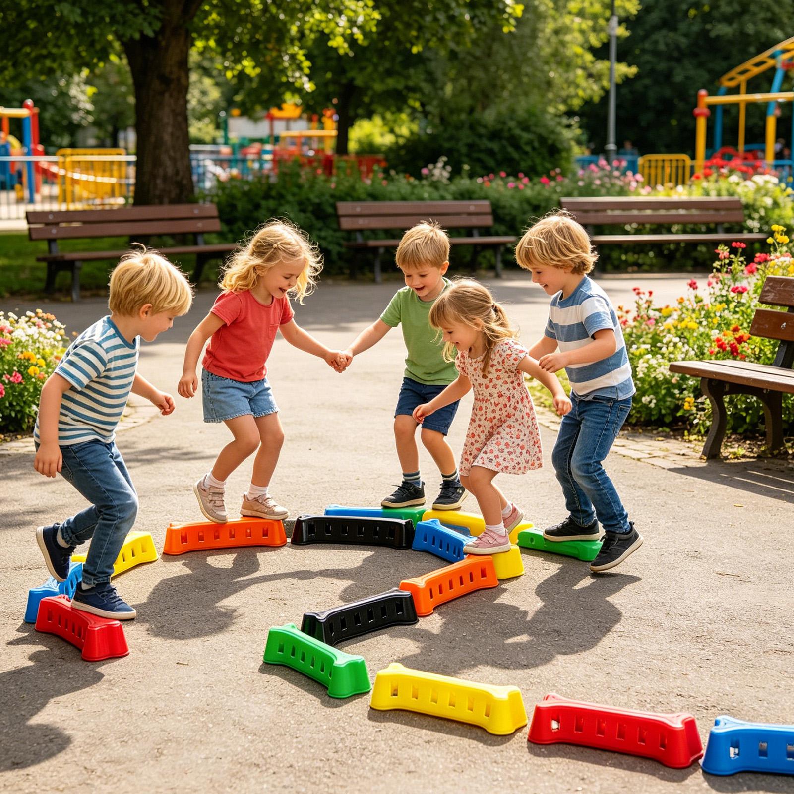 Kids Balance Beam Stackable No - Kids Outdoor Balance Beam ulasan dan harga