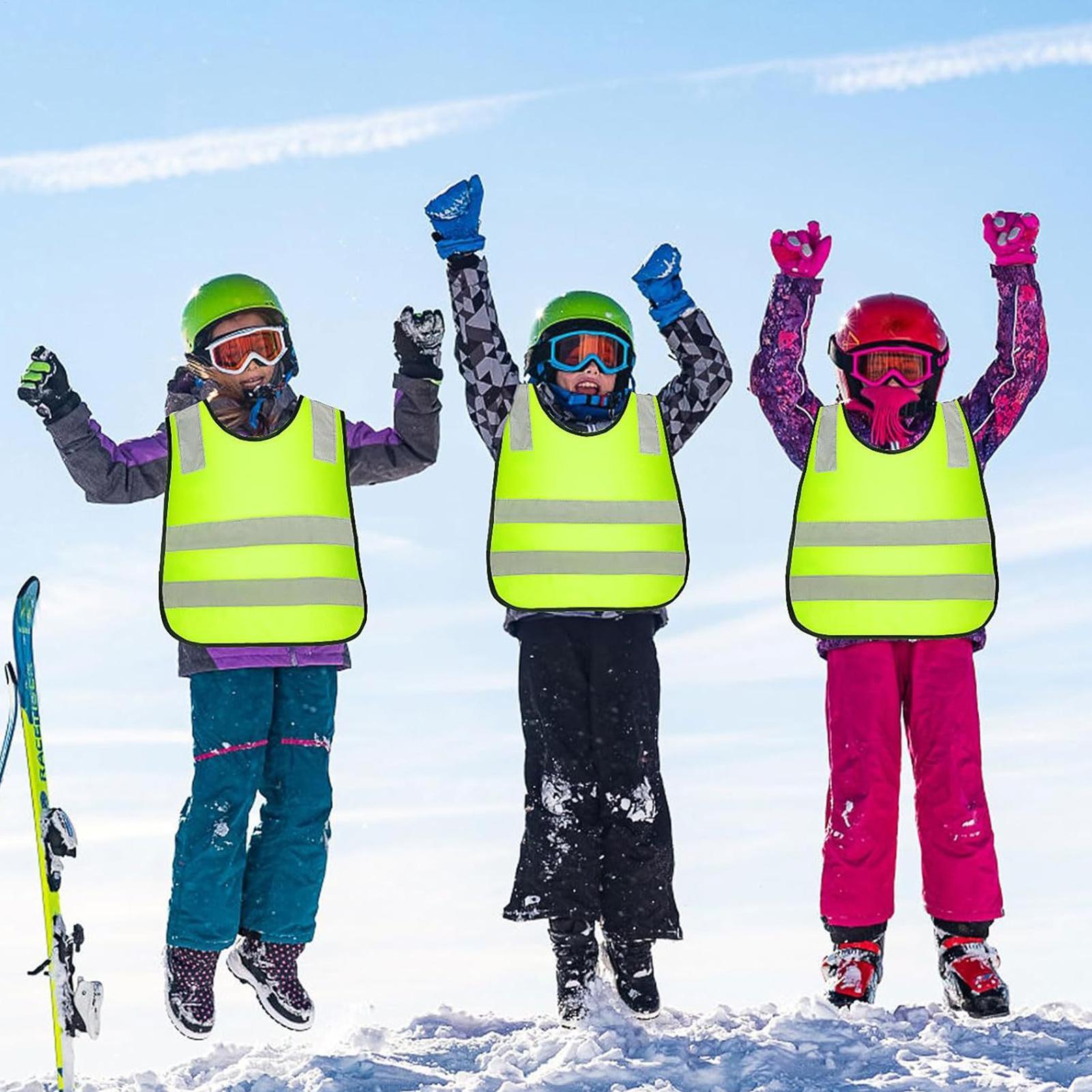 Kids Reflective Vest 10 Pieces - Kids Outdoor Vest ulasan dan harga