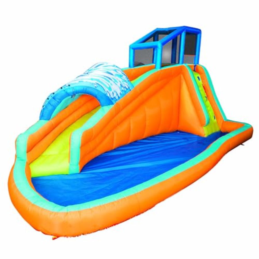 Outdoor aqua lagoon water slid - Kids Outdoor Tunnel ulasan dan harga