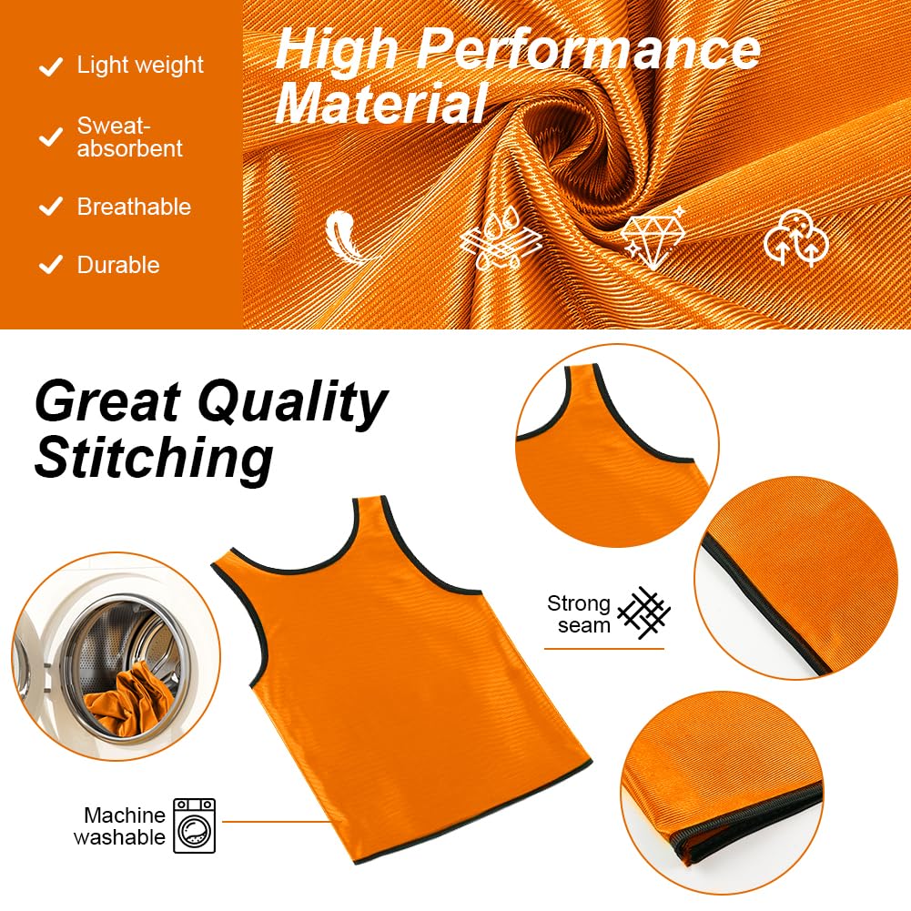 12PCS Football Training Vest B - Kids Outdoor Vest ulasan dan harga
